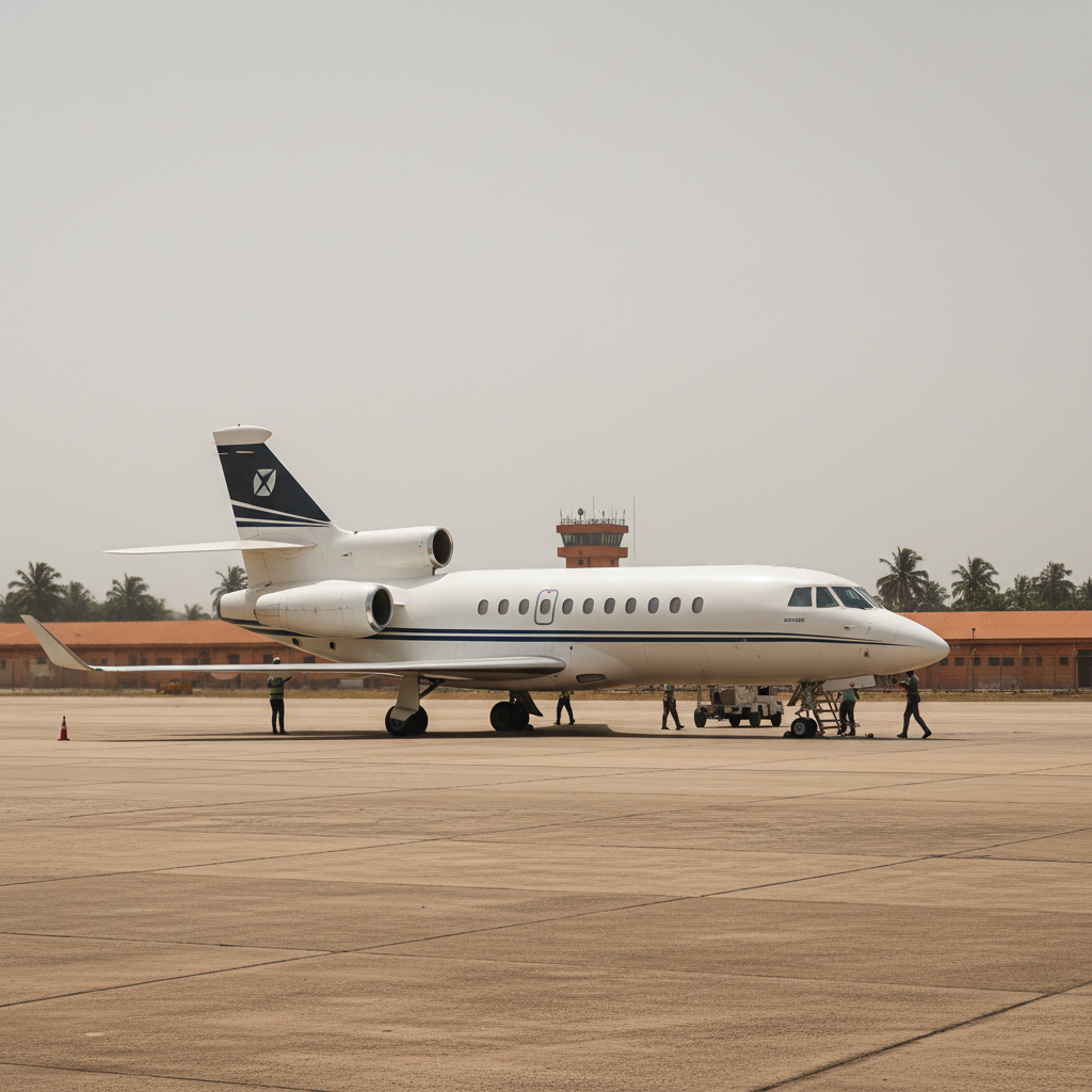 Presidential jet in good condition after French servicing