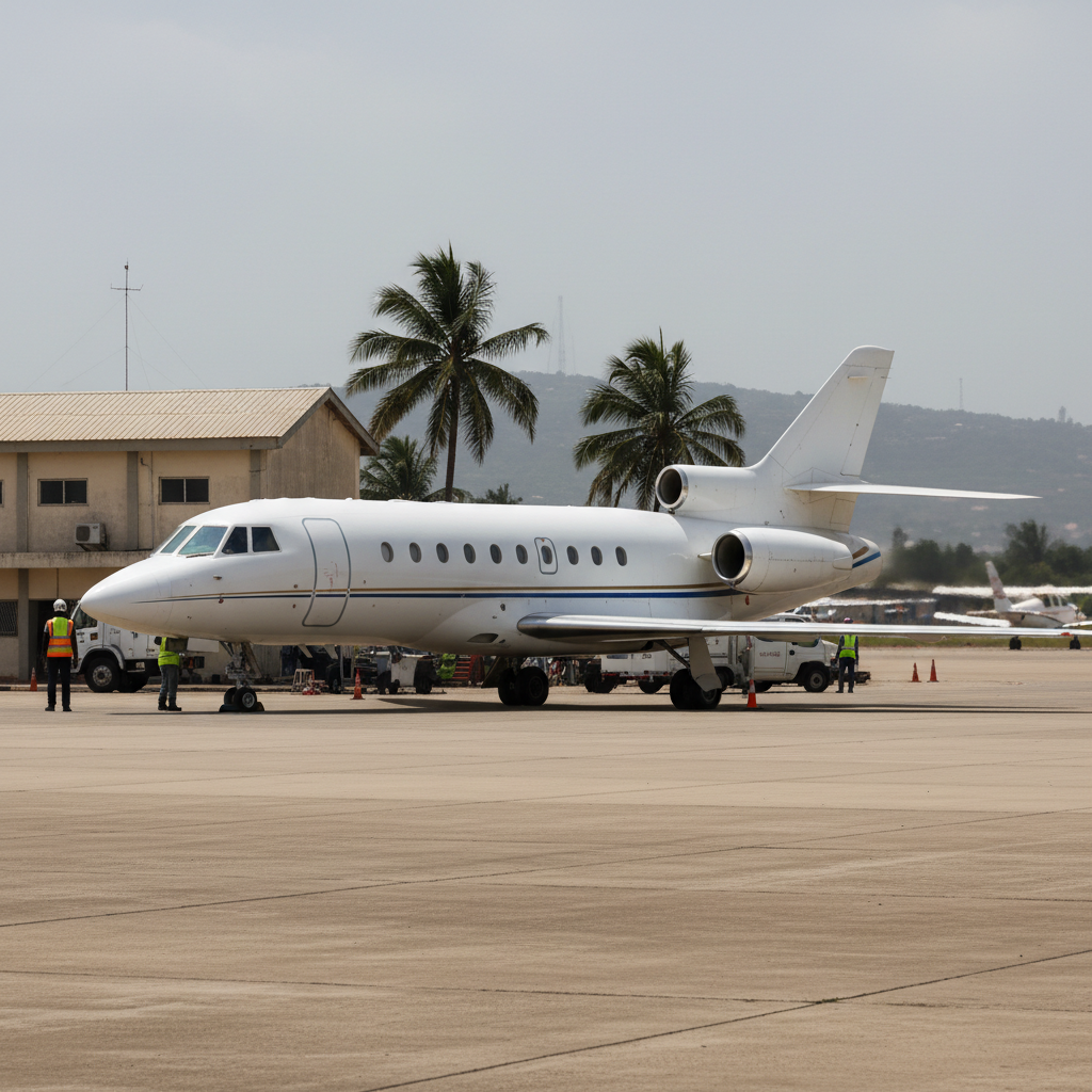 Presidential jet confirmed in good condition