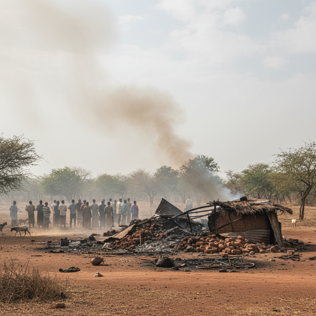 Residents burn fetish priest shrine over alleged girlfriend murder
