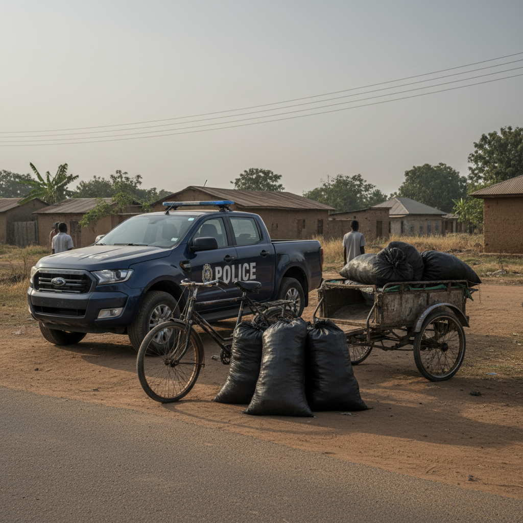 Rickshaw rider arrested with cannabis in Techiman