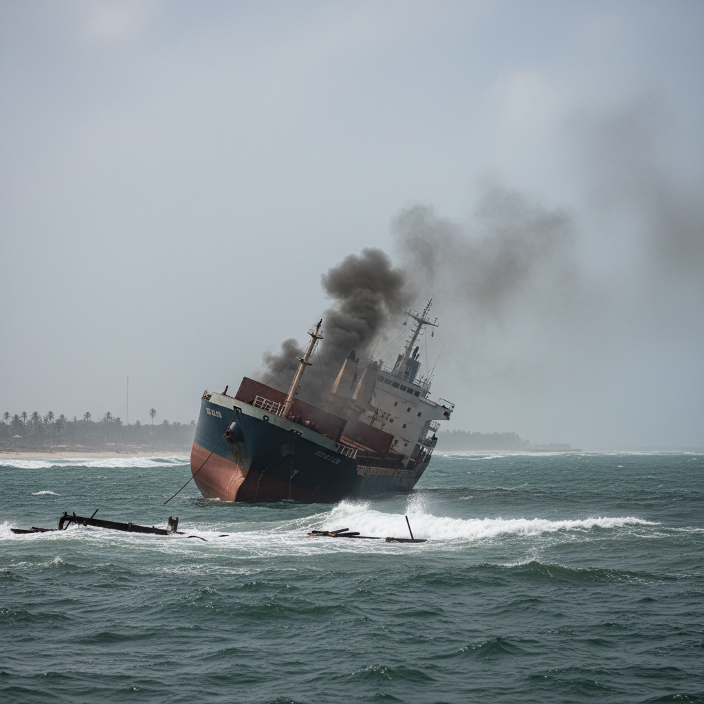 Russia blames Ukraine for tanker sinking