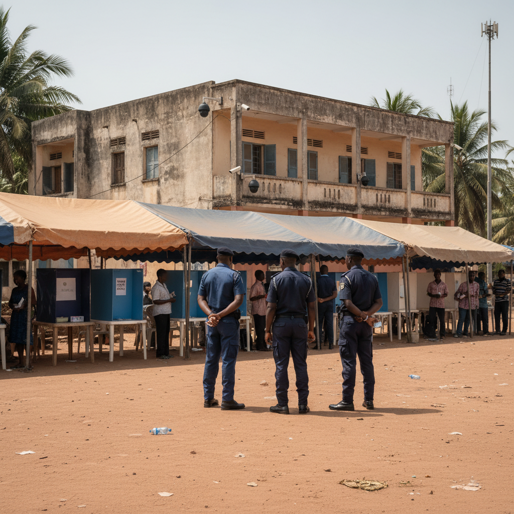 New Cameras and Police Boost Security at Yesi Yesi Polling Stations