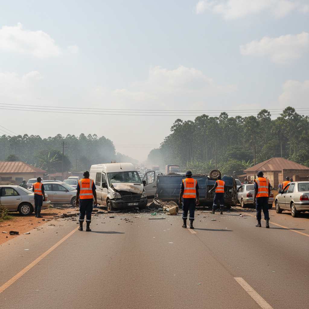 Seven critical after Kubease highway crash