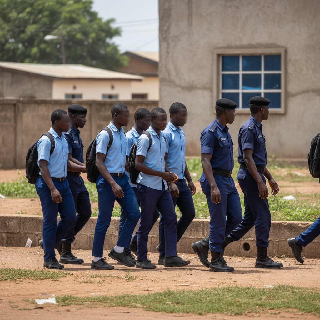Six students arrested for attacking rival schoolmate