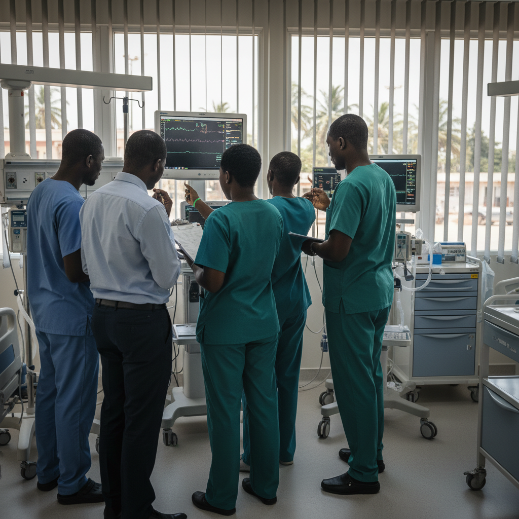 South Tongu MP inspects surgical equipment and aids District Court