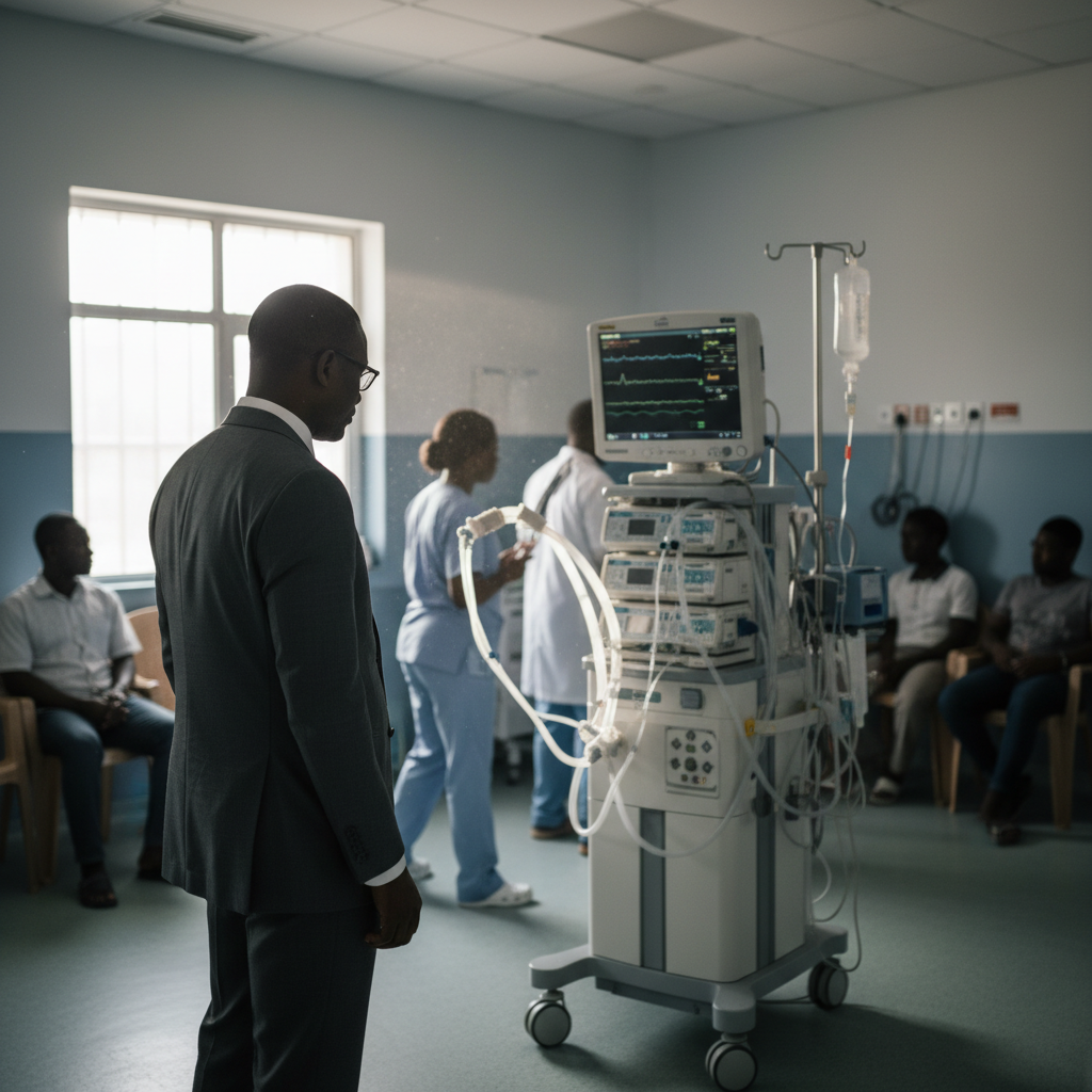 South Tongu MP inspects surgical equipment provides court support