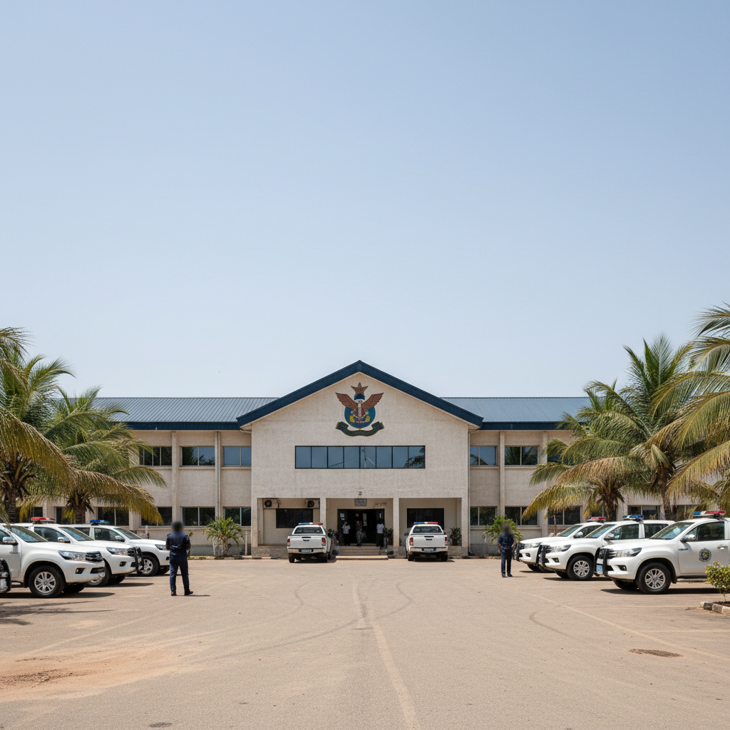 Police apprehend five suspects in Tema vehicle theft operation