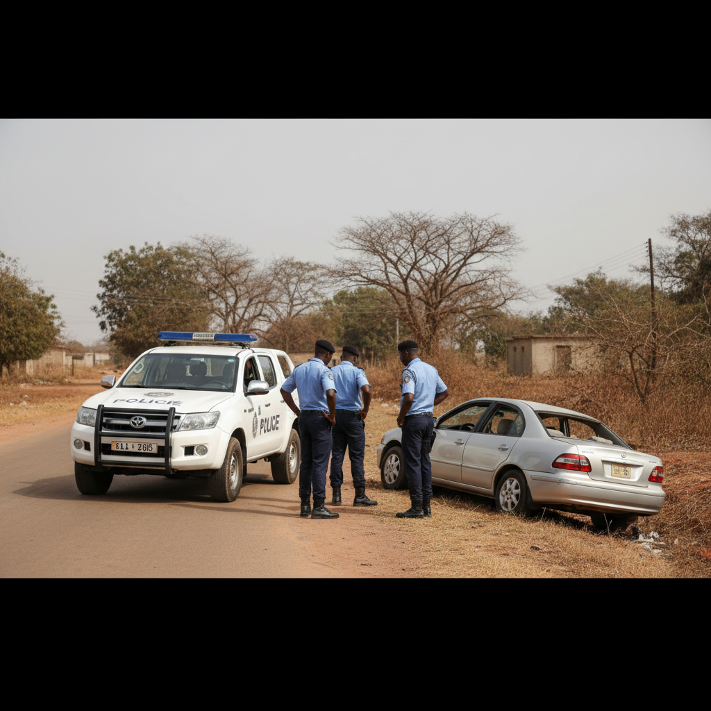 Tema Police Recover Stolen Car Arrest Two
