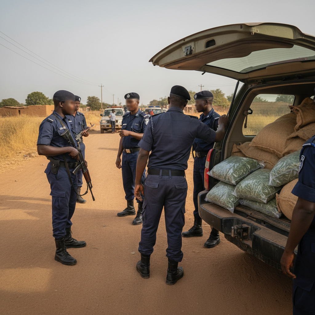 Three arrested for cannabis smuggling
