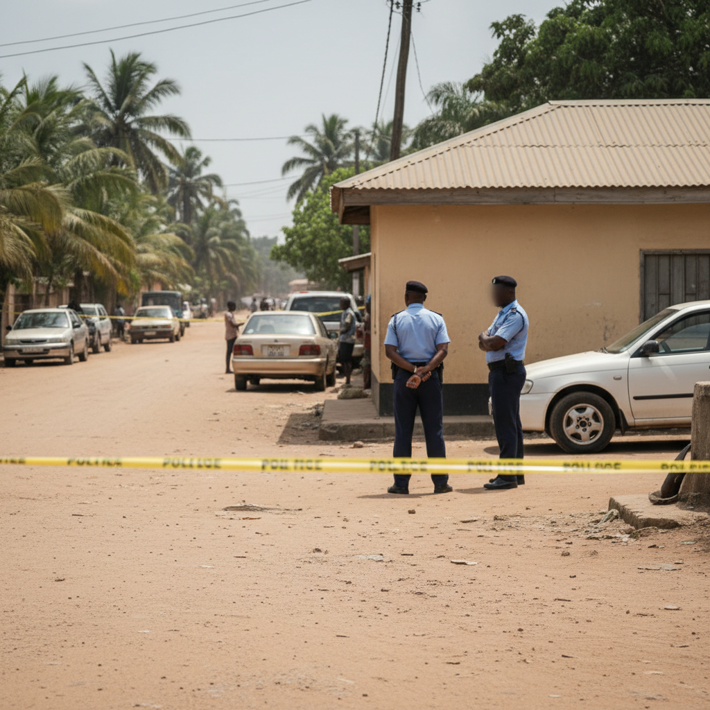 Three Held Four Flee Gbiniyiri Violence