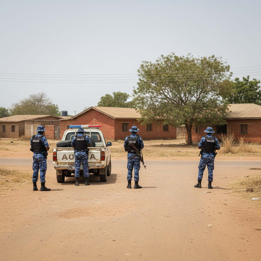 Three Arrested Four Fugitives Gbiniyiri Violence