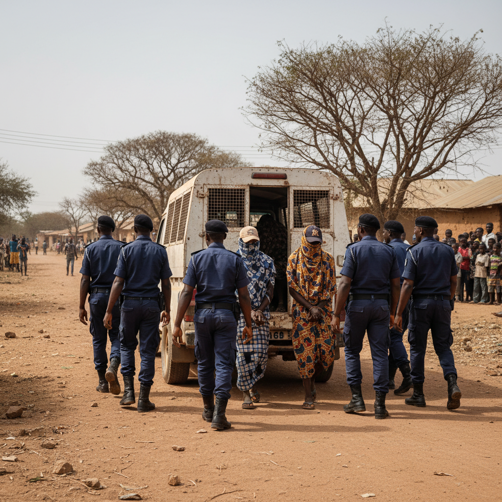 Three held for murder and assault in Gbiniyiri