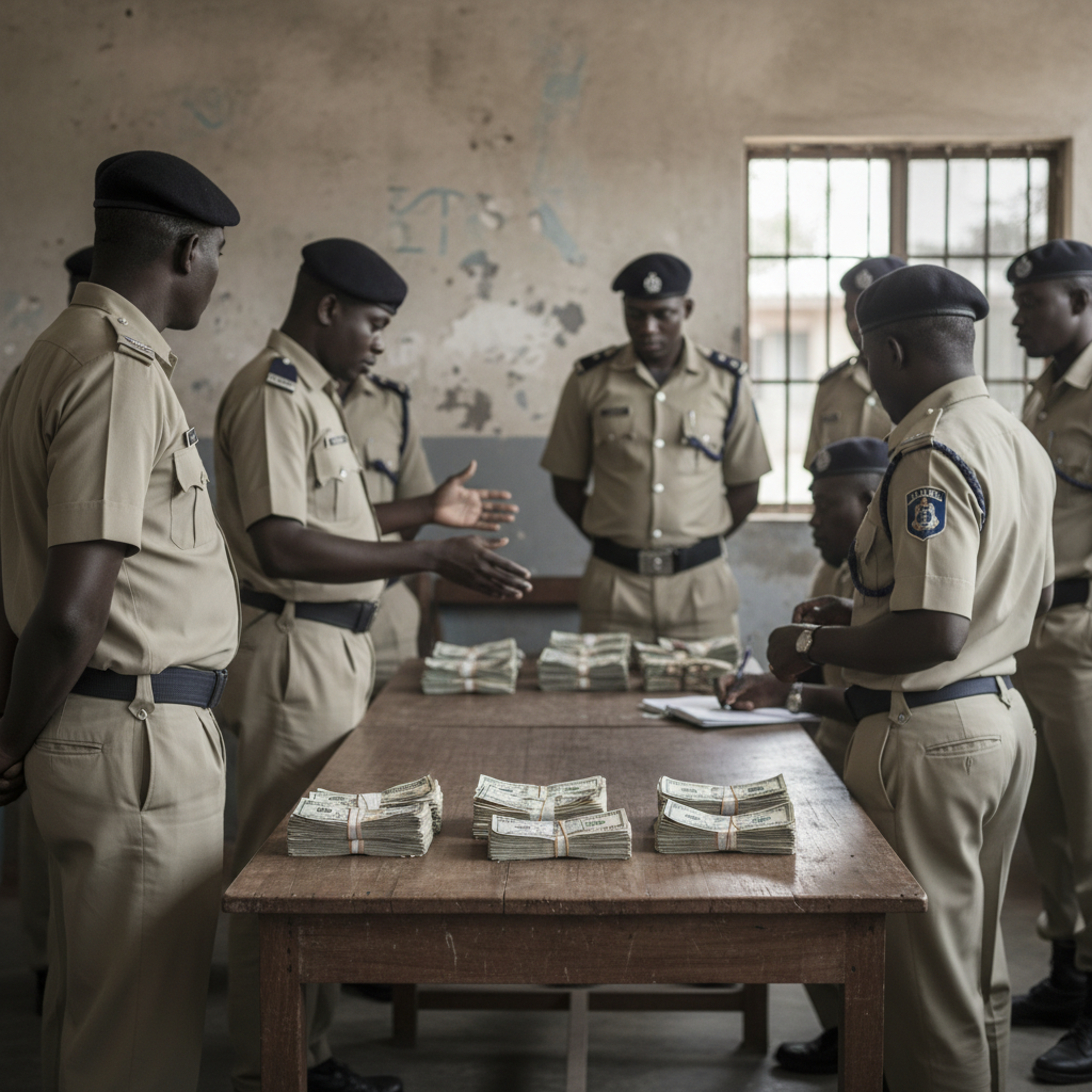 Three held for printing fake US dollars