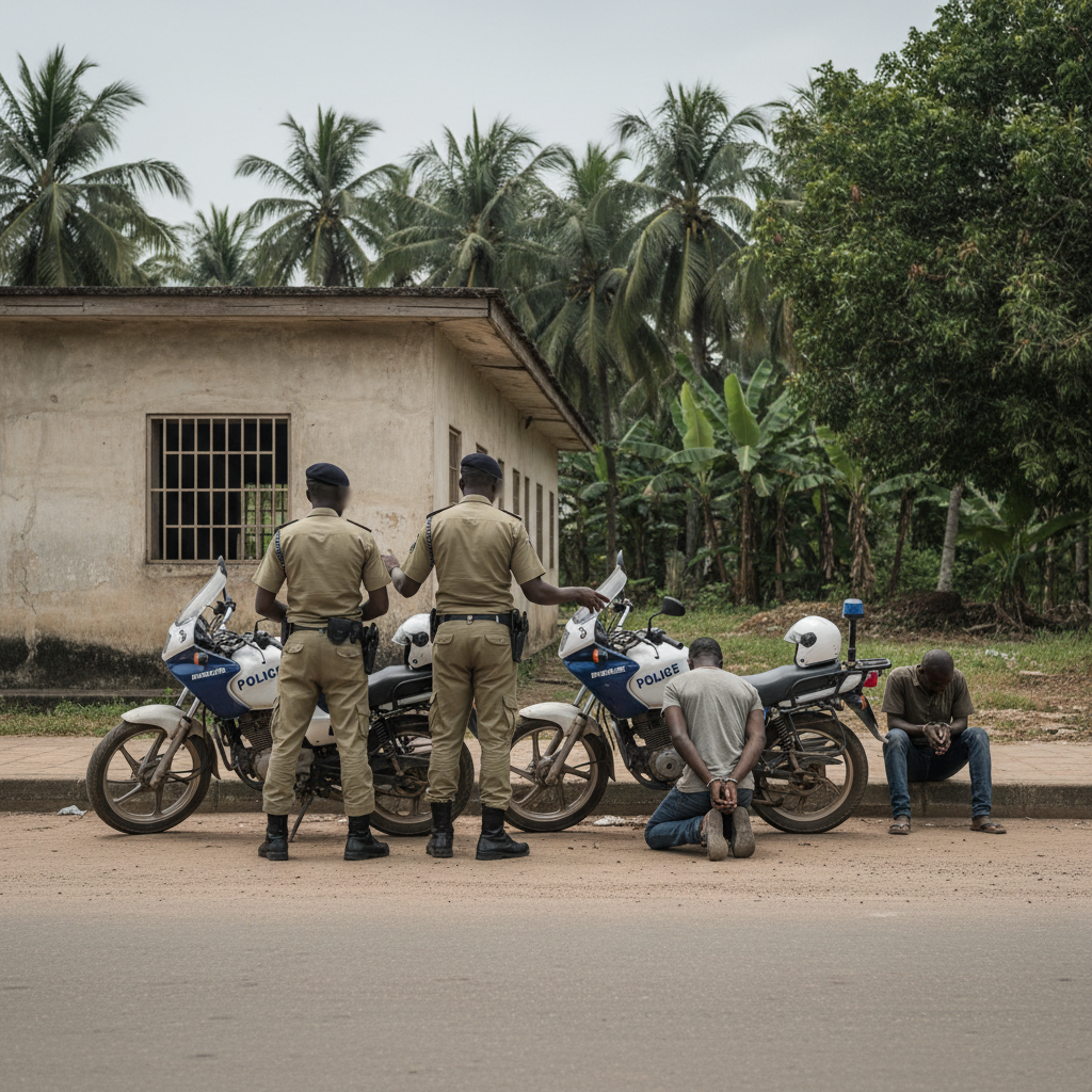 Three teens arrested for motorcycle theft