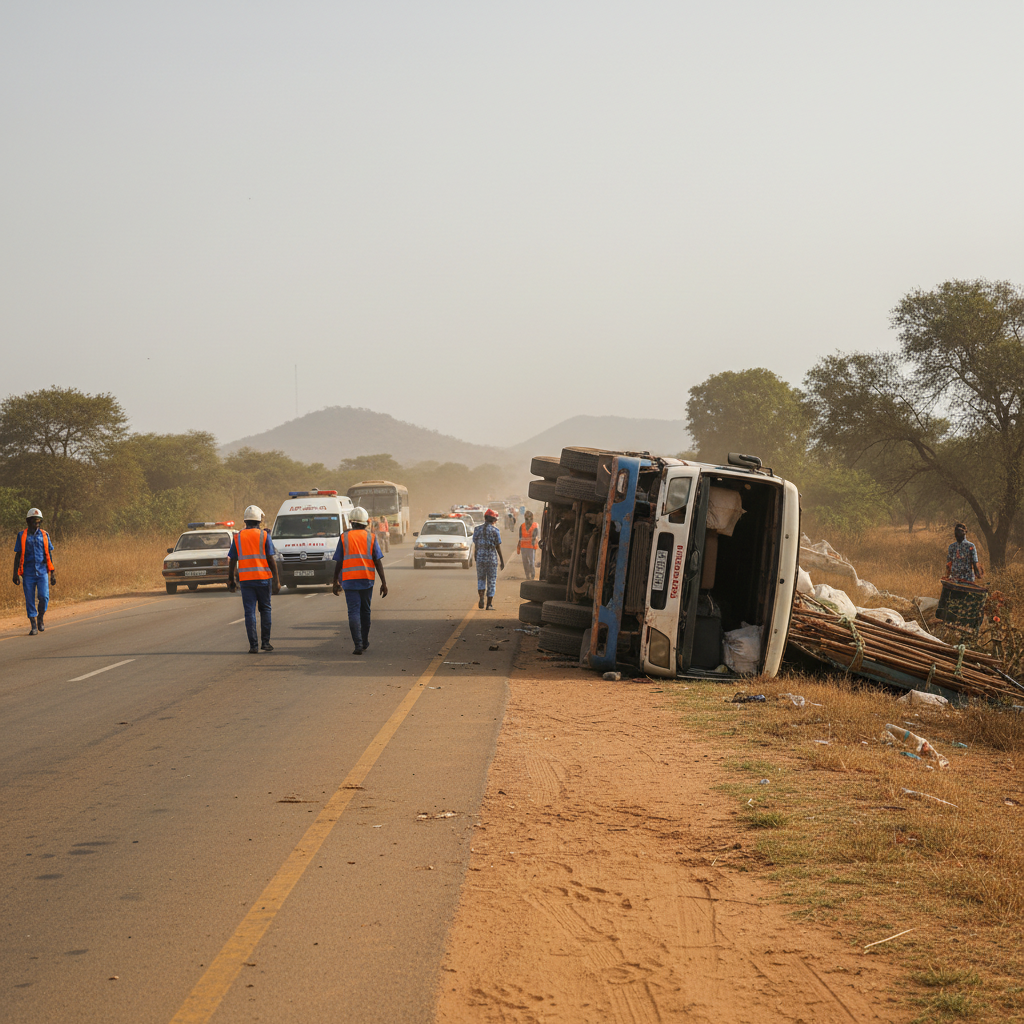 Truck accident kills three on Adukrom Koforidua Highway