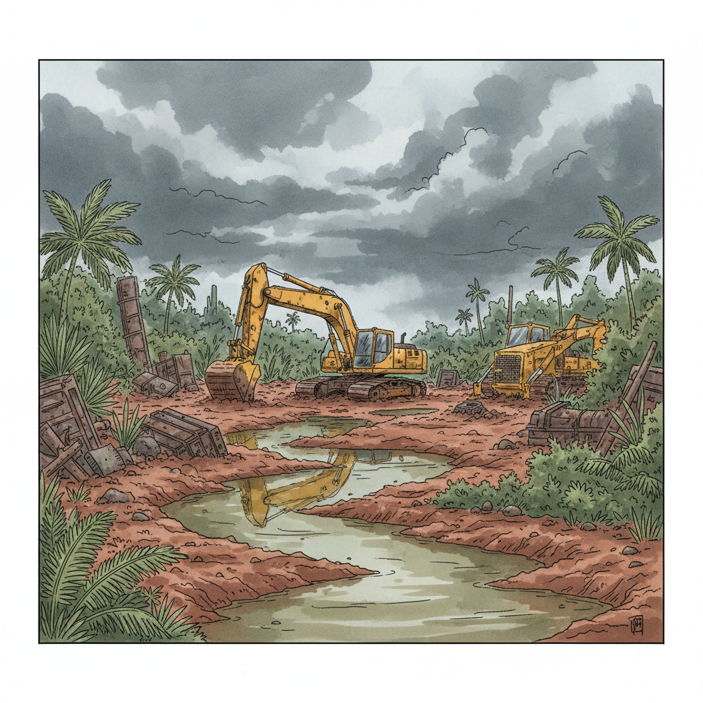 Twelve Foreign Nationals Arrested for Illegal Mining in Eastern Region