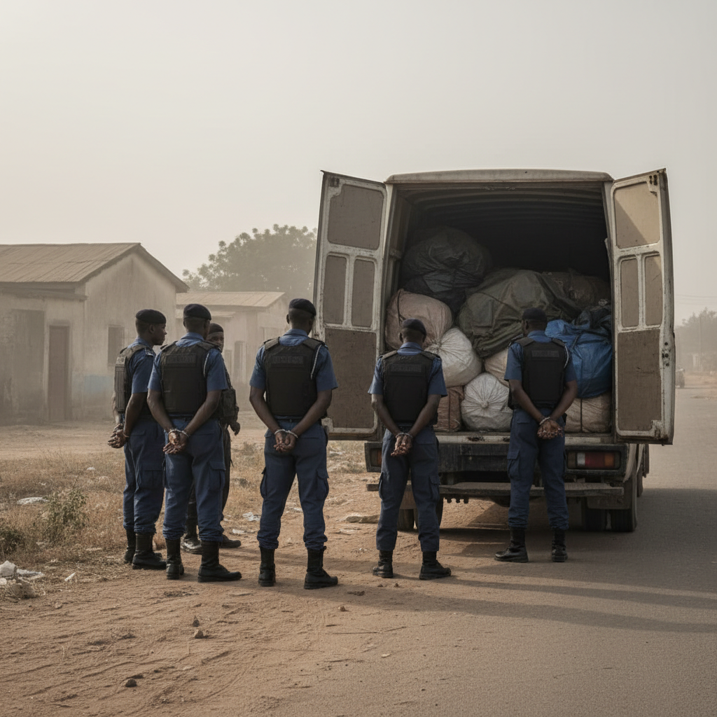 Police arrest two for allegedly stealing electric cables
