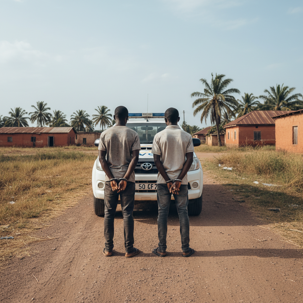 Two arrested for impersonating police in Tema