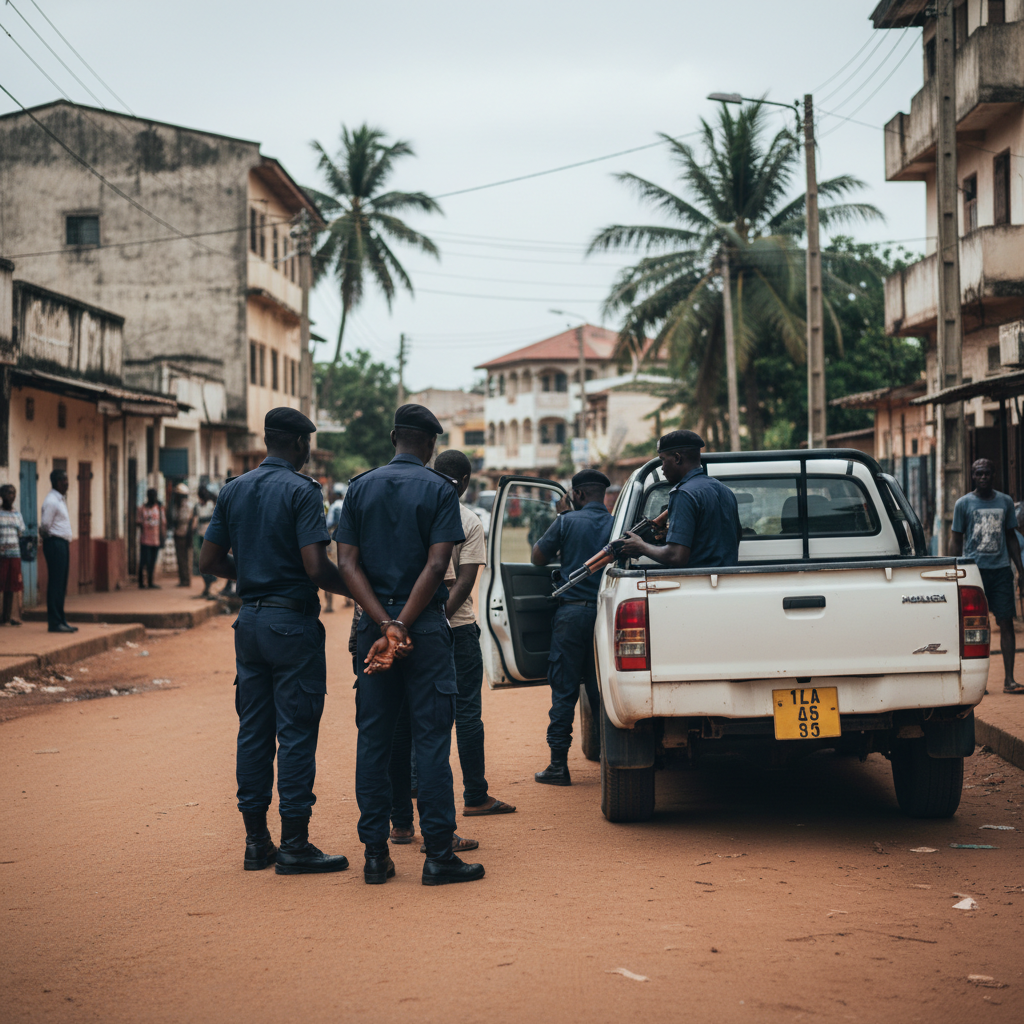 Accra police arrest two for suspected stolen goods