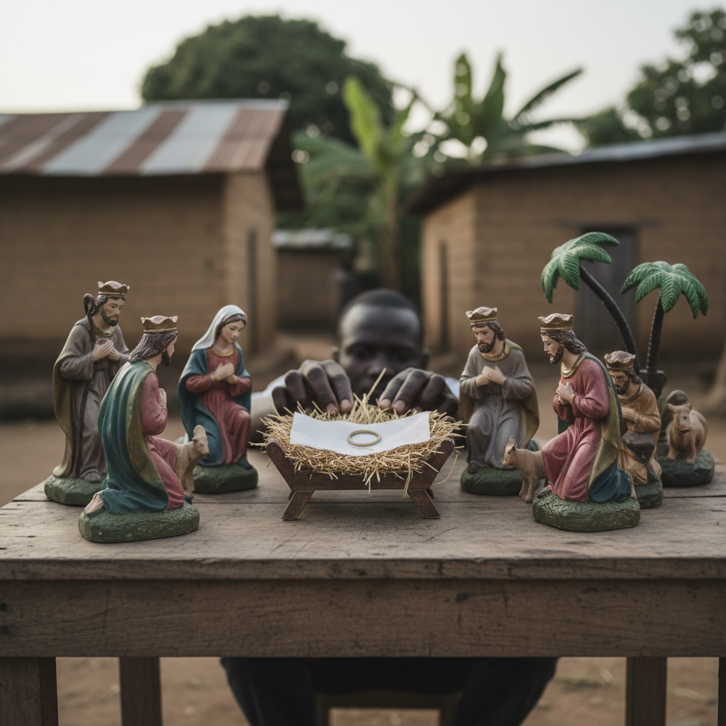 Two arrested for stealing Baby Jesus figure from church
