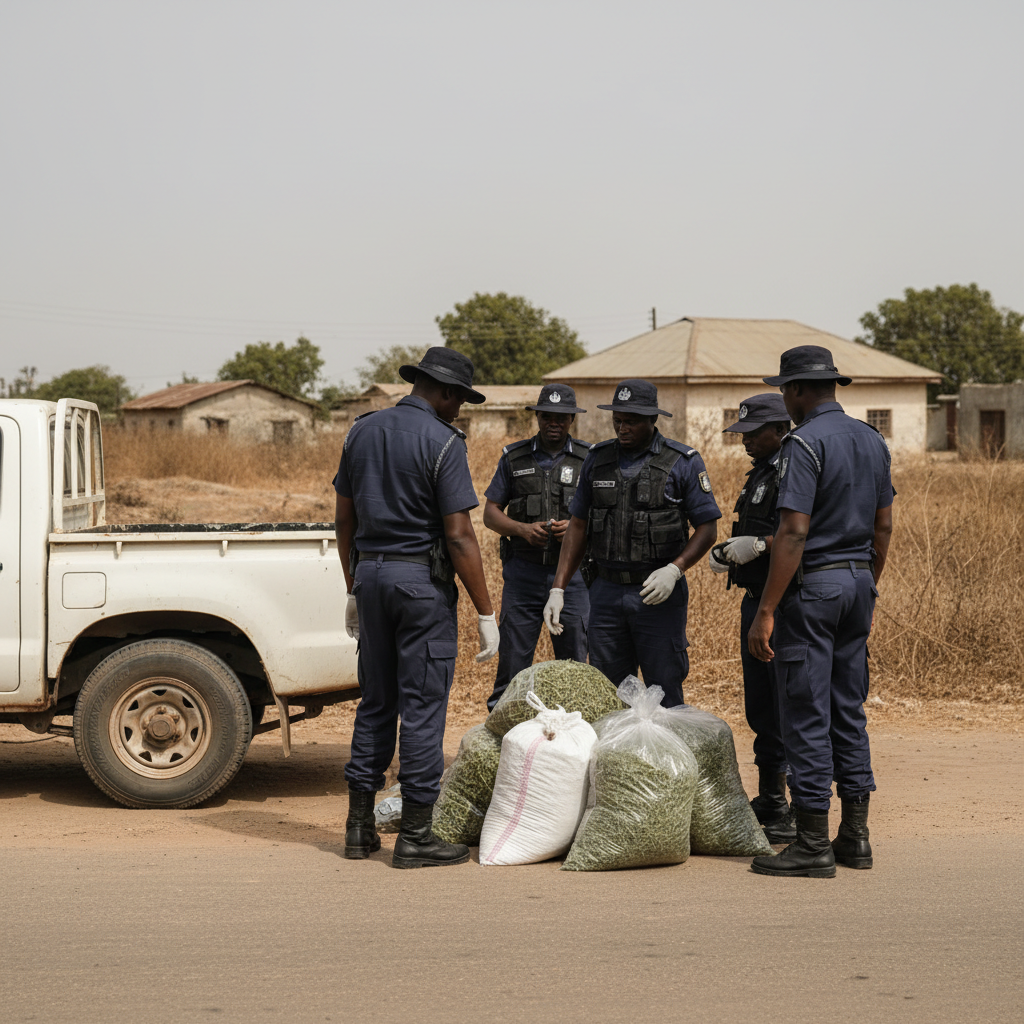 Two held in Volta Region with 150kg marijuana