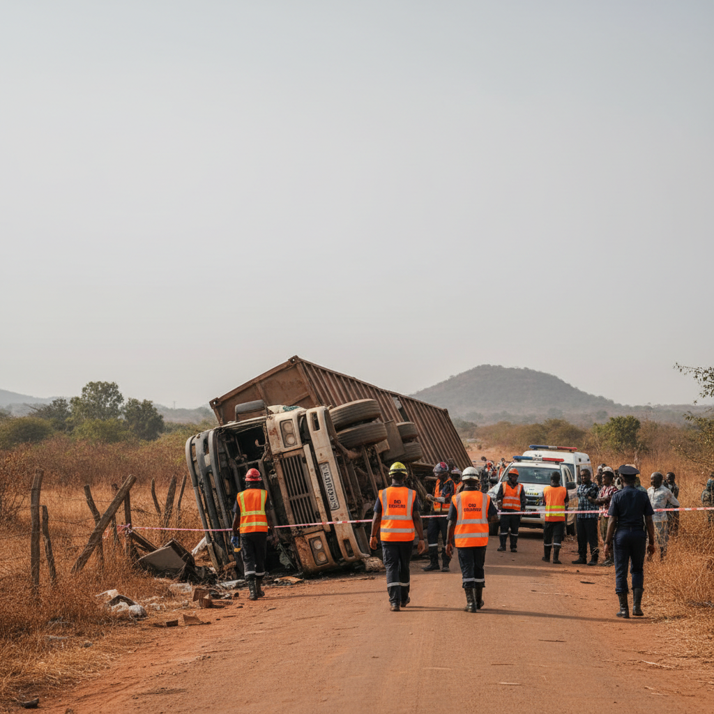 Two die in Tamale highway truck crash