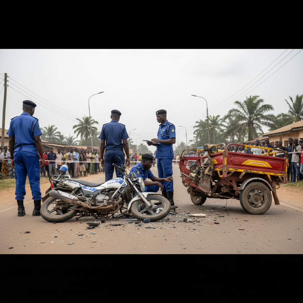 Two police officers die in Eastern Region motorbike crash