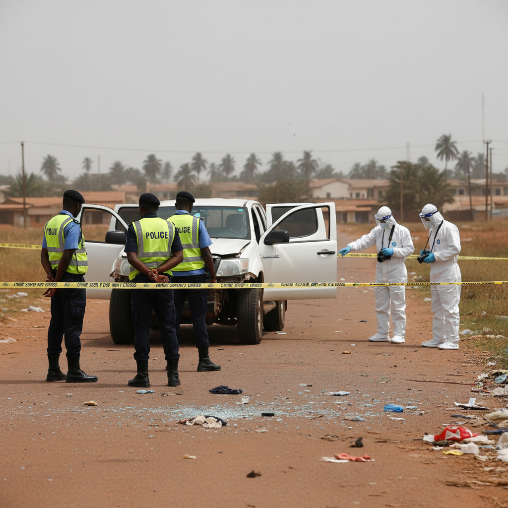 Two robbers shot dead by police in Kasoa