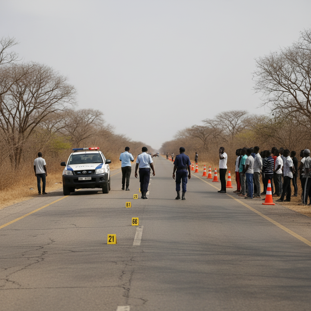 Two suspects killed in highway shootout