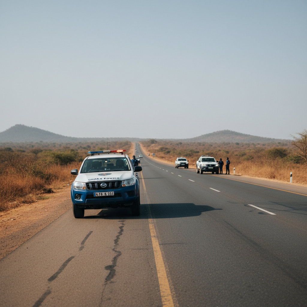 Police kill two robbers on Obuasi Dunkwa highway