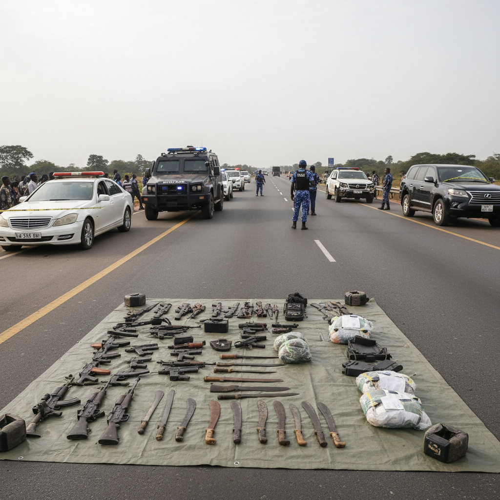 Police kill two robbery suspects on Obuasi-Dunkwa road