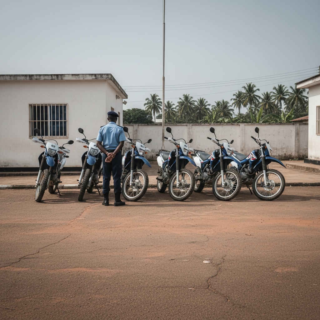 Two suspects arrested for motorbike theft in Accra