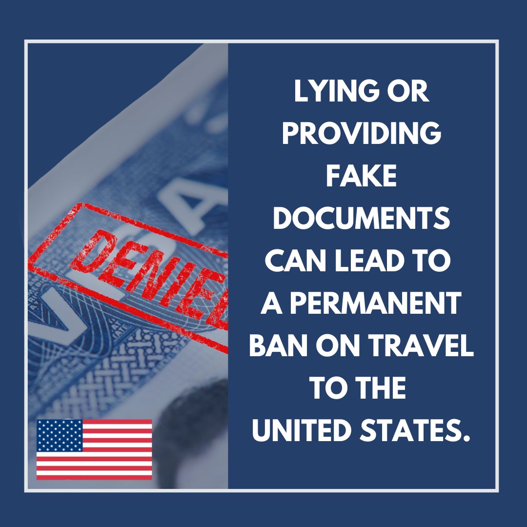 US warns visa applicants against fake documents