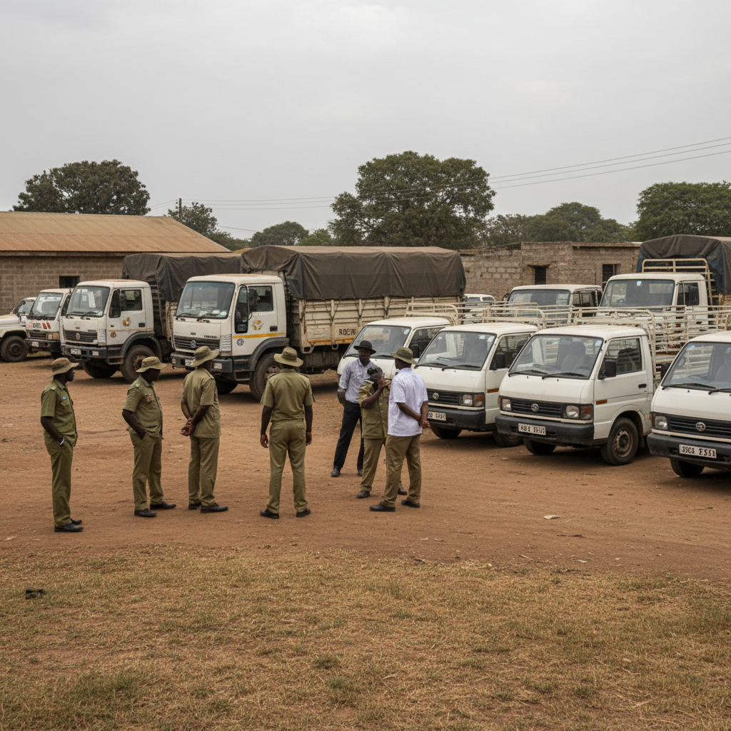 Vehicles with smuggled goods seized at Aflao border