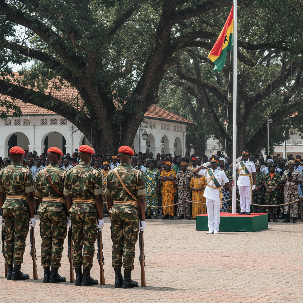 Vice President attends Presidency's Change of Guard