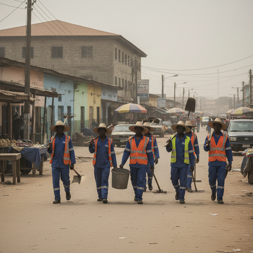 Walewale officials face verbal abuse during sanitation drive