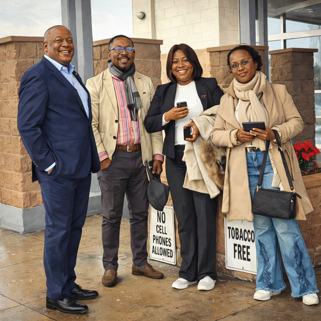 Ghana Embassy Delegation Visits Ghanaian Detainees At US Immigration Facility
