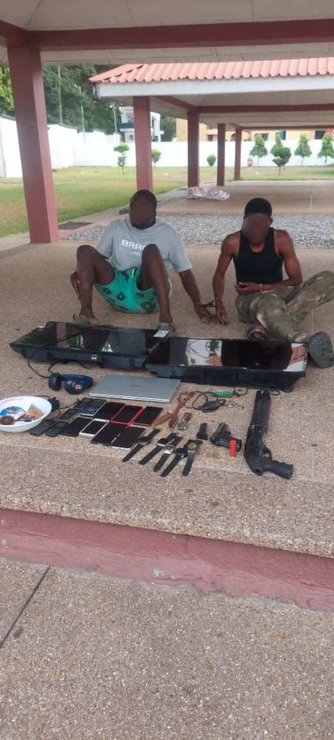 Police Arrest Three Suspected Robbers and Recover Firearms in Afienya Operations