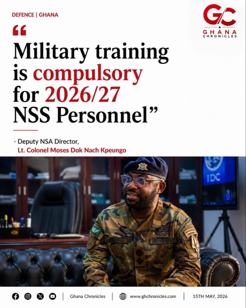 2026/27 NSS Personnel Face Mandatory Military Training