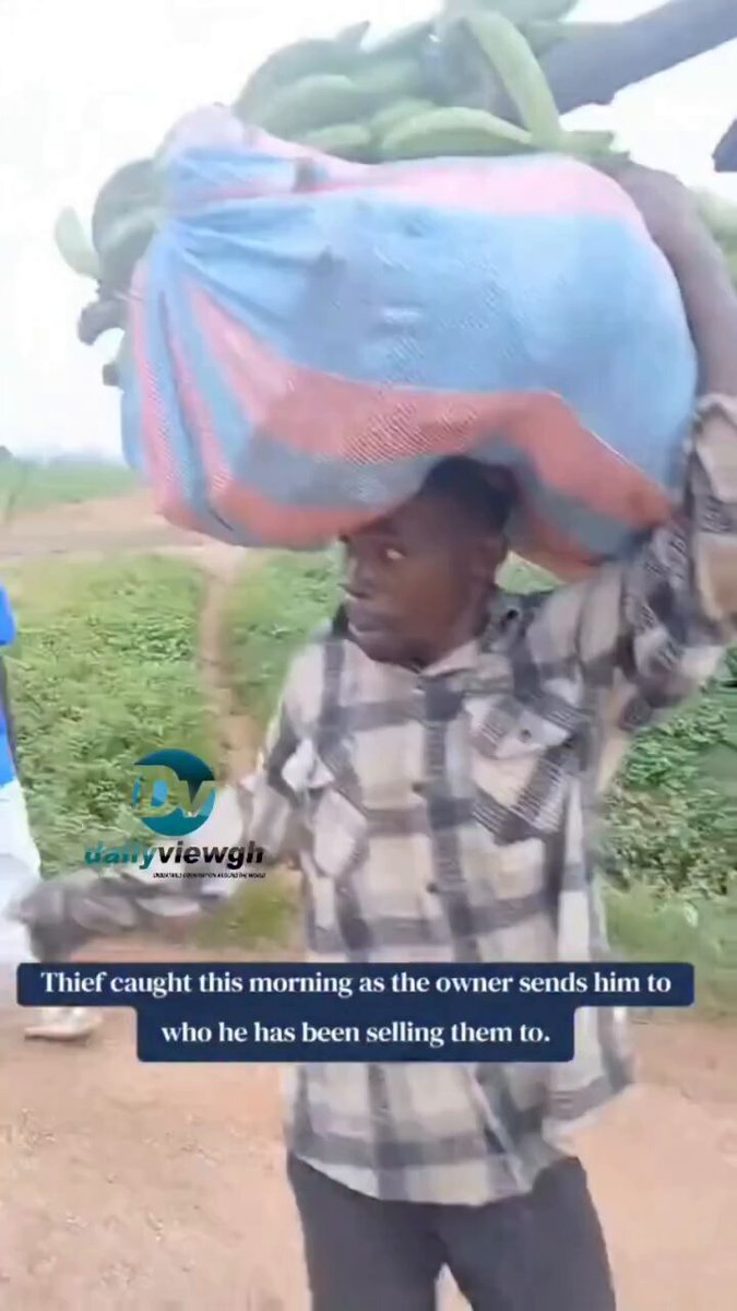 Alleged Food Thief Paraded Through Begoro Streets