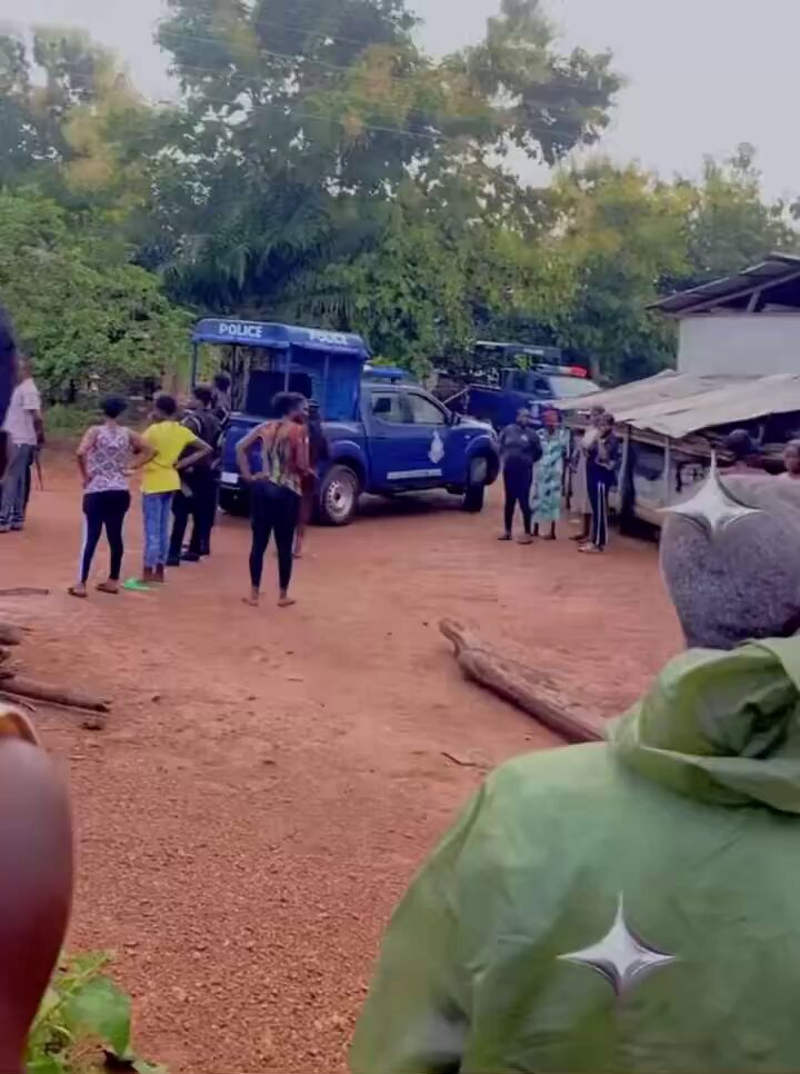 Berekum Police Recover Butchered Elderly Man's Body; Son Suspected