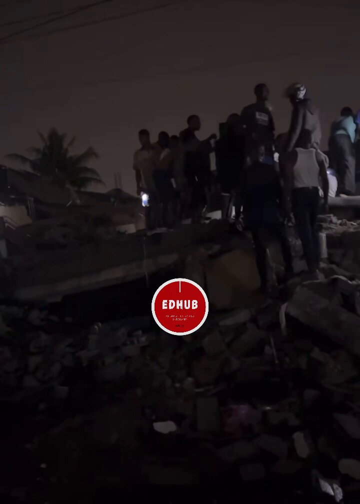 Building Collapse: Lives Lost, Others Trapped at Adenta New Site