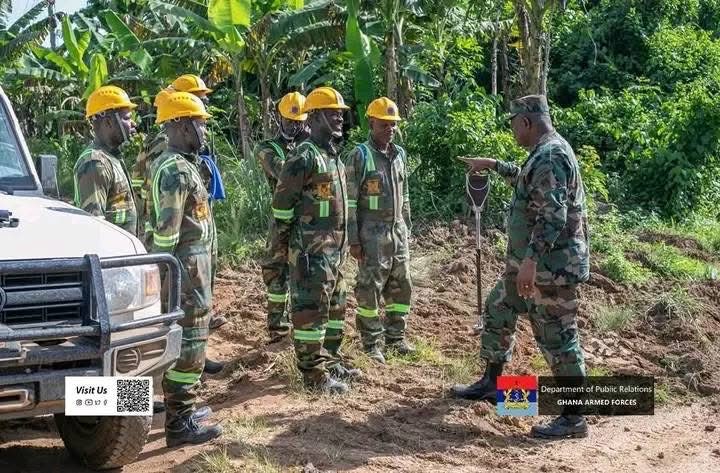 CDS Inspects Accra-Kumasi Expressway Progress: 17.75km Cleared by Military Engineers