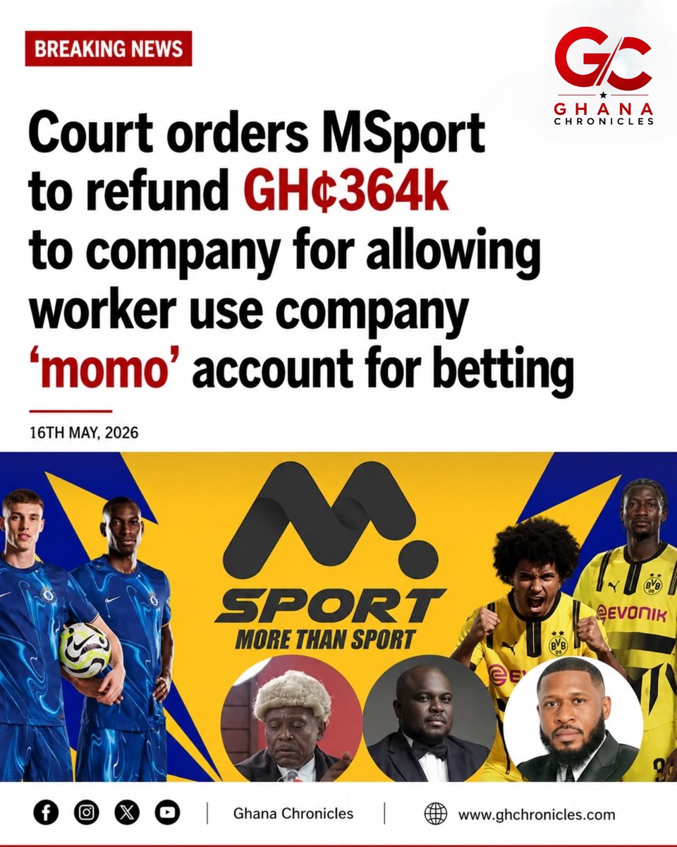 Court Orders MSport to Refund GH¢364k Over Unauthorized Betting