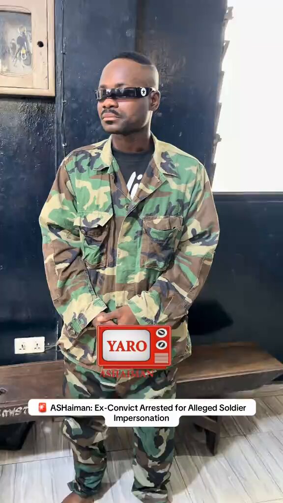 Ex-Convict Arrested for Impersonating Soldier in Ashaiman