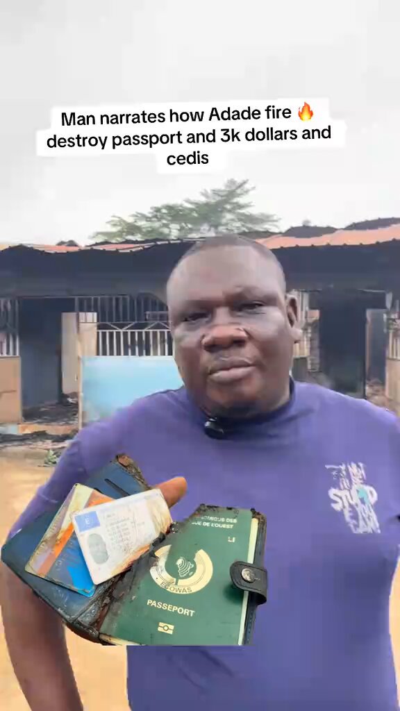 Fire Destroys Home, Valuables in Kasoa Adade