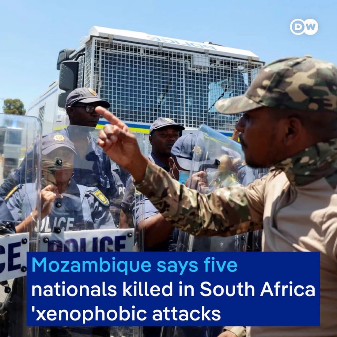 Five Mozambique Nationals Slain in South Africa Xenophobic Attack