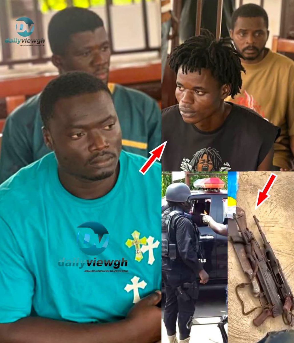 Four Remanded for Alleged Gold Robbery, Officer Assault in Ashanti Region