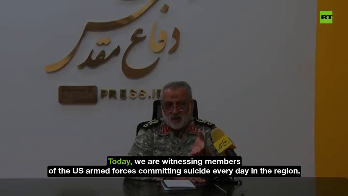 Iran Military Spokesperson Slams US Army as Propaganda