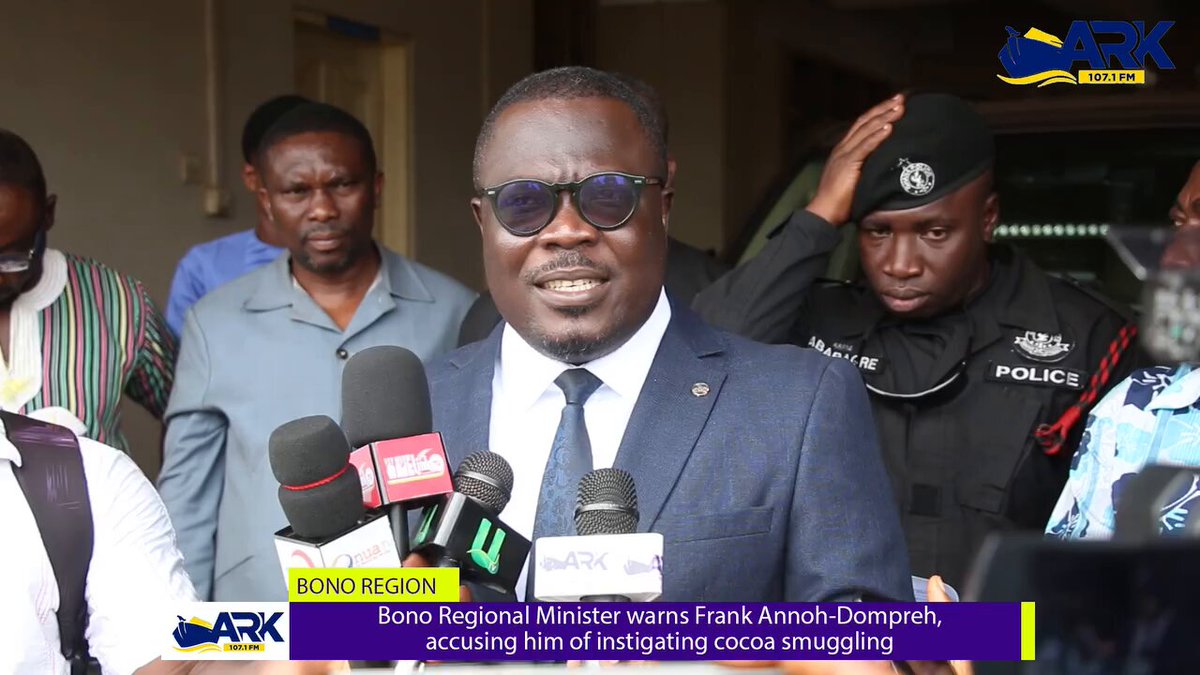 Minister Accuses MP of Cocoa Smuggling Syndicate